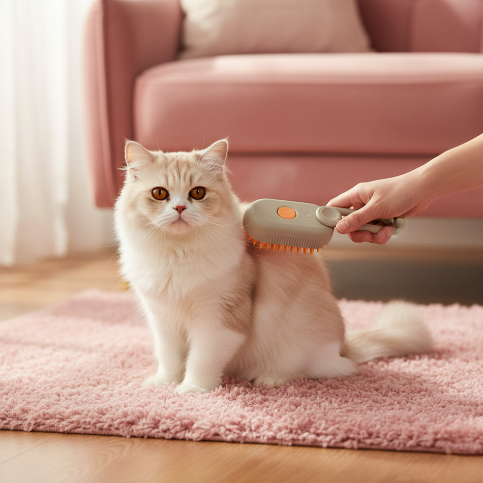 Brosse brume 3-en-1 : Le secret d'un toilettage heureux