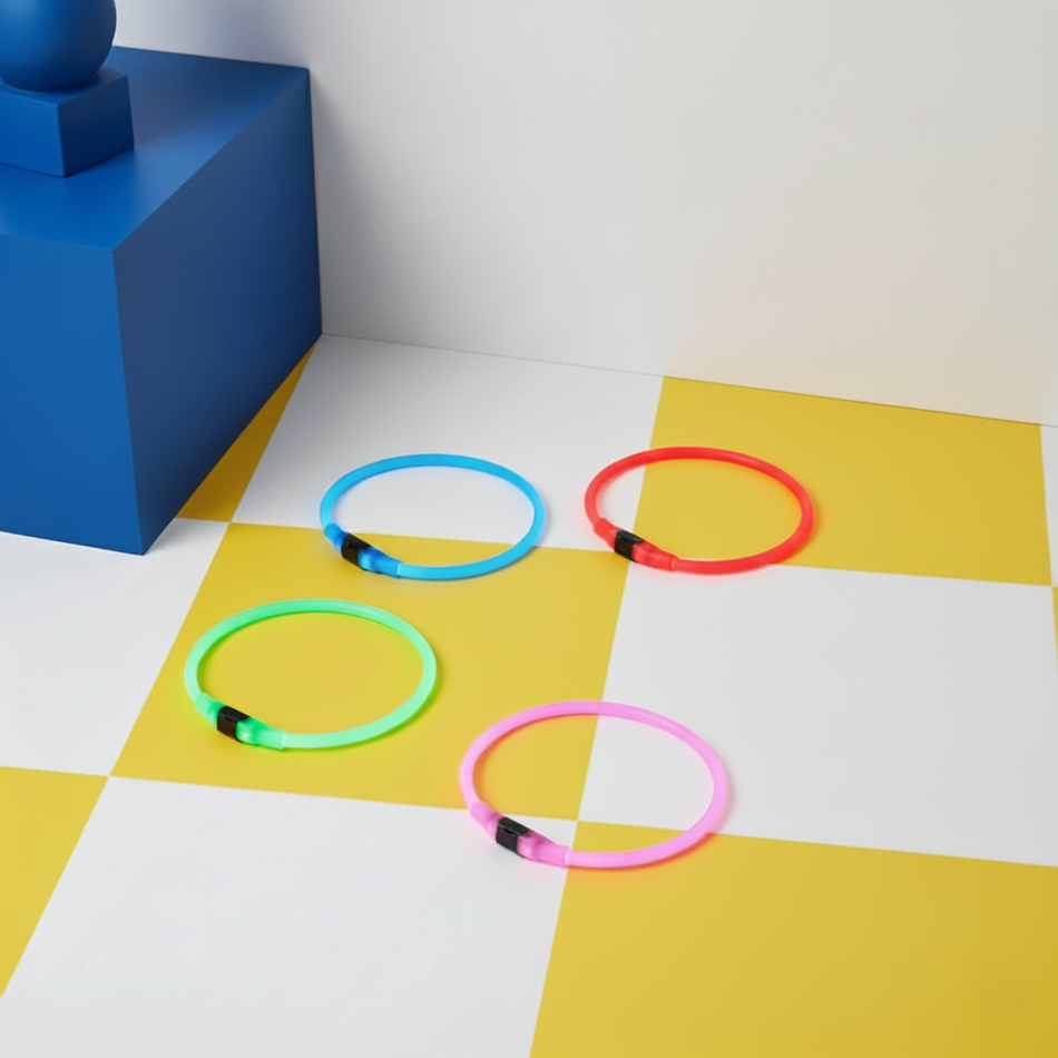 Collier lumineux LED pour chien | Sécurité nocturne, Anti-perte & Rechargeable USB