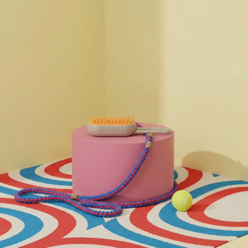 Brosse brume 3-en-1 : Le secret d'un toilettage heureux