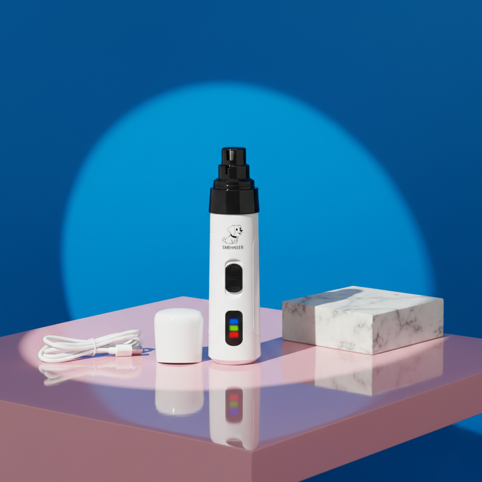 Broyeur à griffes électrique USB pour Chiens & Chats | Limage doux & anti-stress